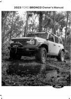 manual Ford-Bronco 2023 pag001