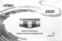 Chevrolet Camaro owner's manual - StartMyCar
