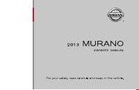 manual Nissan-Murano 2013 pag001
