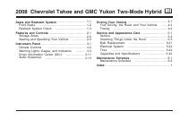 manual Chevrolet-Tahoe Hybrid 2008 pag01