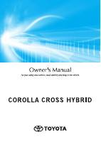 manual Toyota-Corolla Cross Hybrid 2026 pag001
