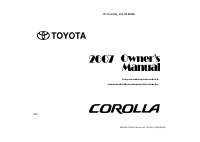manual Toyota-Corolla 2007 pag001