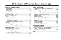 manual Chevrolet-Uplander 2005 pag001