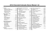 manual Chevrolet-Colorado 2012 pag001