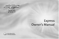 manual Chevrolet-Express 2021 pag001