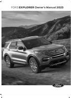 Ford Explorer Bedienungsanleitung - StartMyCar