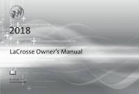 manual Buick-LaCrosse 2018 pag001