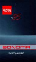 manual GMC-Sonoma 1995 pag001