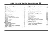 manual Chevrolet-Cavalier 2005 pag001