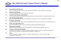 manual Chevrolet-Camaro 1999 pag001