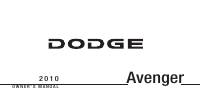 manual Dodge-Avenger 2010 pag001