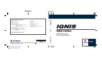 manual Suzuki-Ignis 2019 pag001