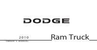 manual Dodge-Ram 2500 2010 pag001