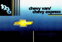 manual Chevrolet-Express 1996 pag001