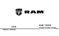 manual Dodge-Ram 2500 2018 pag001