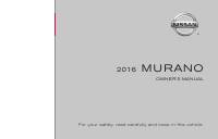 manual Nissan-Murano 2016 pag001