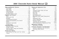 manual Chevrolet-Astro 2004 pag001