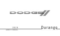 manual Dodge-Durango 2019 pag001