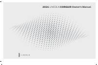 manual Lincoln-Corsair 2024 pag001