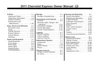manual Chevrolet-Express 2011 pag001