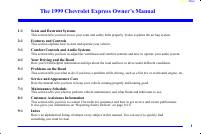 manual Chevrolet-Express 1999 pag001