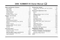 manual Hummer-H3 2006 pag001