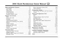 manual Buick-Rendezvous 2004 pag001