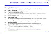 manual Chevrolet-Tahoe 1999 pag001