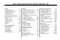 manual Chevrolet-Camaro 2011 pag001