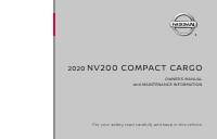 manual Nissan-NV200 2020 pag001