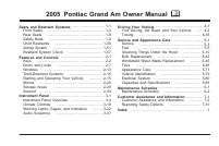 manual Pontiac-Grand Am 2005 pag001