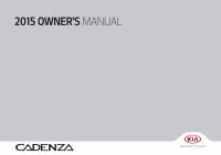 manual Kia-Cadenza 2015 pag001