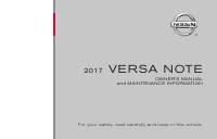 manual Nissan-Versa 2017 pag001