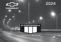 manual Chevrolet-Camaro 2024 pag001