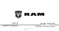manual Dodge-Ram 2500 2012 pag001
