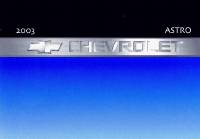 manual Chevrolet-Astro 2003 pag001