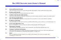 manual Chevrolet-Astro 1999 pag001