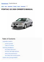 manual Pontiac-G5 2009 pag001