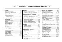 manual Chevrolet-Camaro 2012 pag001
